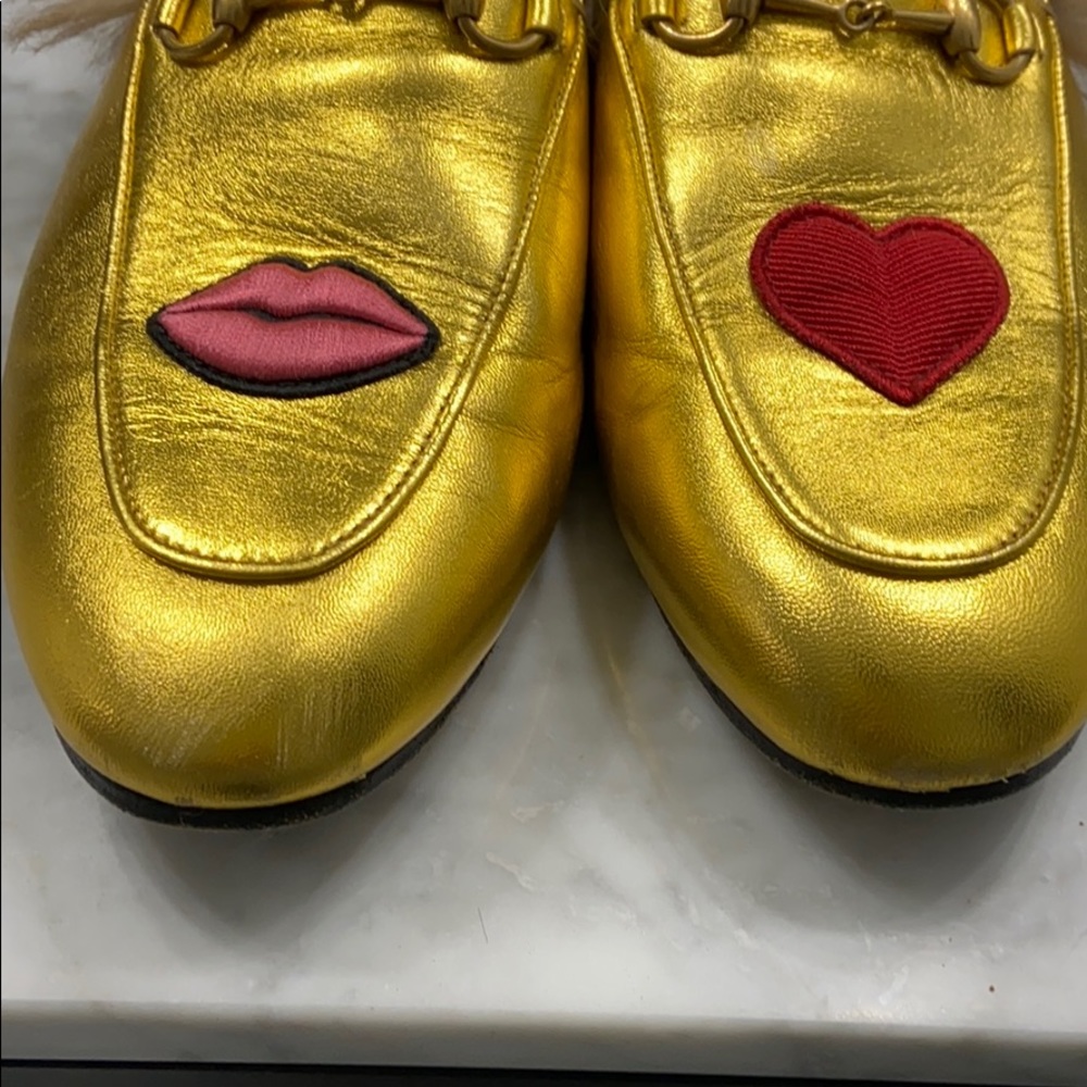 ❤️SOLD on Ⓜ️❤️ Gucci Princetown Mules - Picture 3 of 7